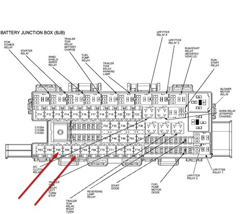 replaced junction box on e450 turn signals|ford e 450 fuse panel.